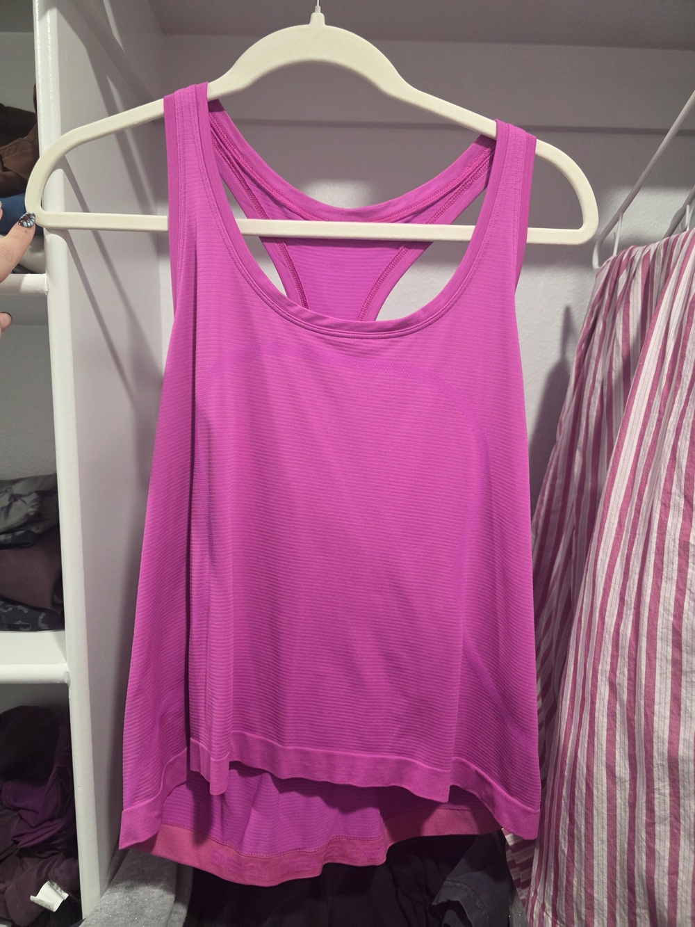 lululemon athletica Tank Top in Hot Pink